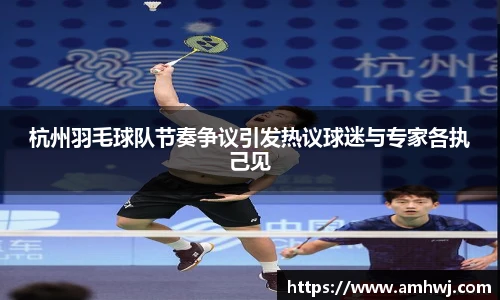 杭州羽毛球队节奏争议引发热议球迷与专家各执己见